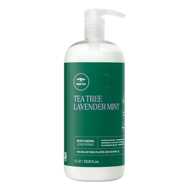 TEA TREE LAVENDER MINT MOISTURIZING plaukų kondicionierius, 1 l