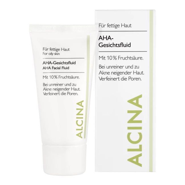 ALCINA AHA 10% veido skystis, 50 ml