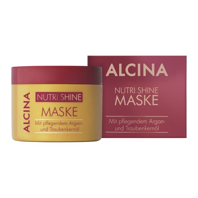 ALCINA NUTRI SHINE plaukų kaukė, 200 ml