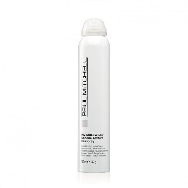 PAUL MITCHELL INVISIBLEWEAR UNDONE TEXTURE plaukų lakas, 197 ml