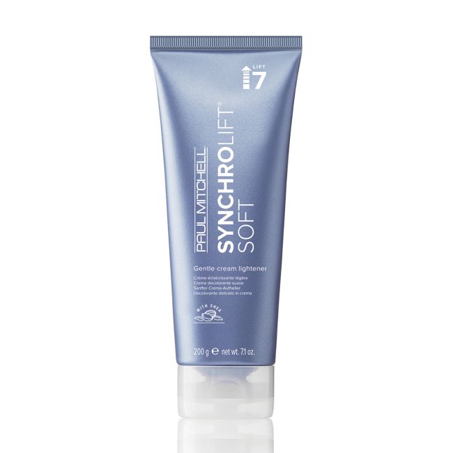 PAUL MITCHELL SYNCHROLIFT SOFT plaukų šviesinimo kremas, 200 g