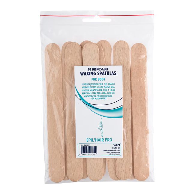 EPIL HAIR PRO medinės mentelės (10 vnt.)