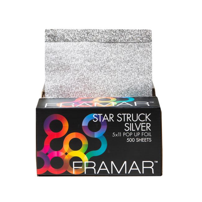FRAMAR STAR STRUCK plaukų dažymo folijos lapeliai (500 vnt.)