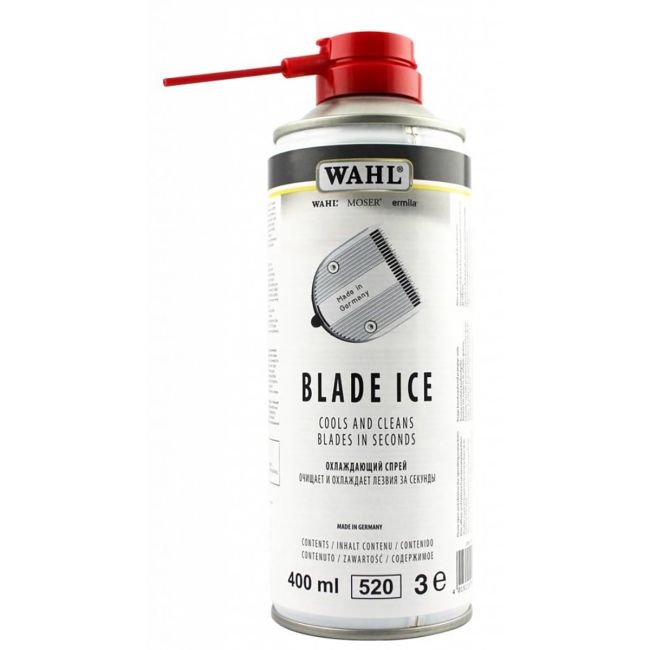 WAHL BLADE ICE valomasis ir vėsinamasis kirpimo mašinėlių skystis, 400 ml