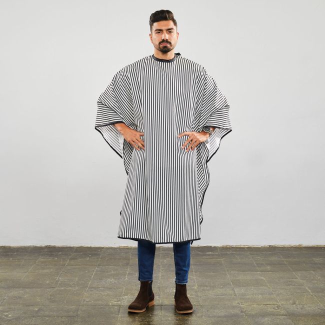 TREND DESIGN BARBER CAPE kirpimo peniuaras