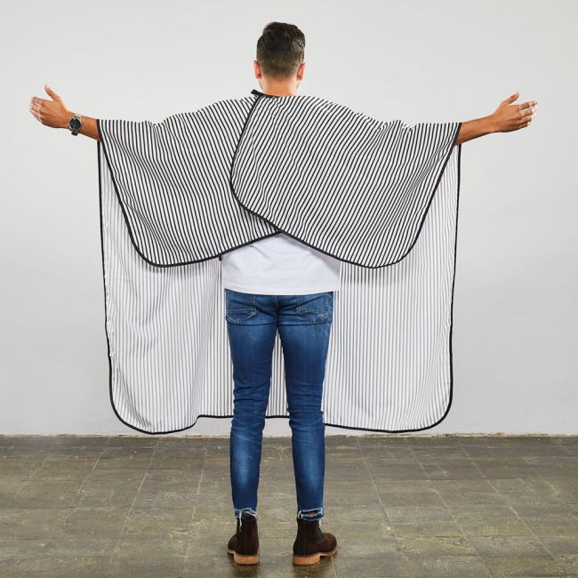 TREND DESIGN BARBER CAPE kirpimo peniuaras