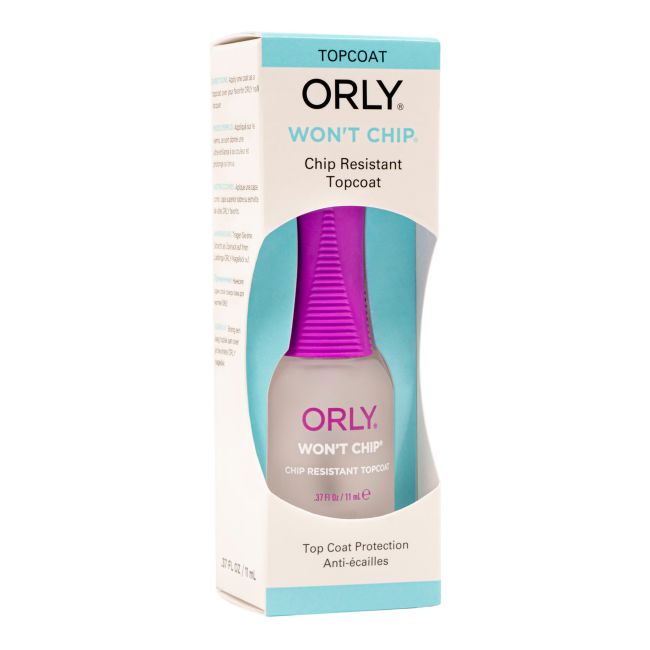 ORLY WONT CHIP viršutinis nagų lako sluoksnis, 11 ml