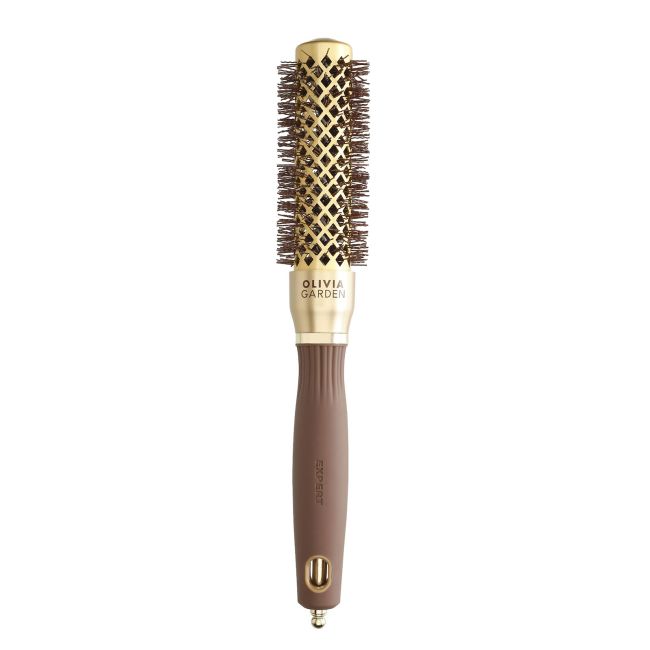 OLIVIA GARDEN BLOWOUT SHINE 25 GOLD plaukų šepetys