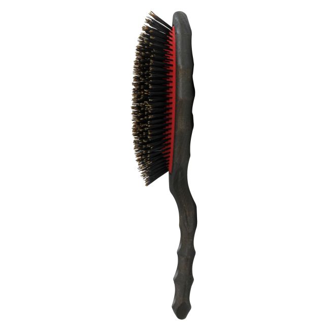 Y.S.PARK WOOD AIR VENT CUSHION HAIR GLOSS FLAT ECO TORTOISE STYLER plaukų šepetys