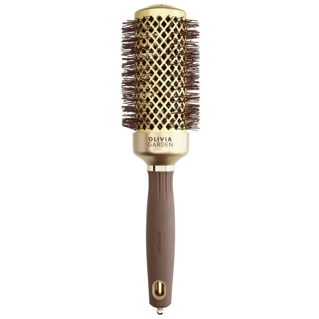 OLIVIA GARDEN BLOWOUT SHINE 45 GOLD plaukų šepetys