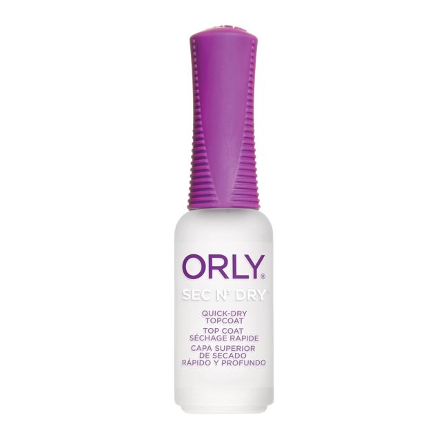 ORLY SEC N DRY QUICK DRY viršutinis nagų lako sluoksnis, 9 ml