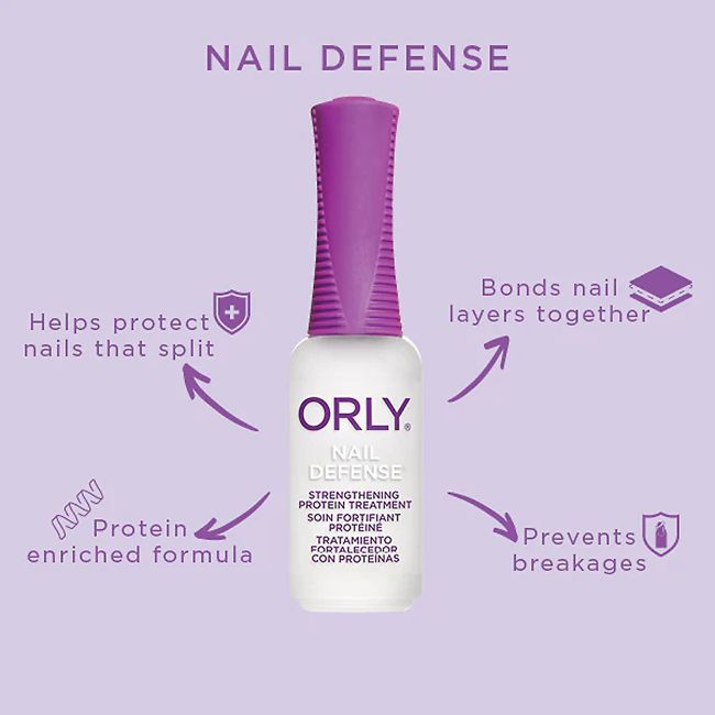 ORLY NAIL DEFENSE PROTEIN nagų stipriklis, 9 ml