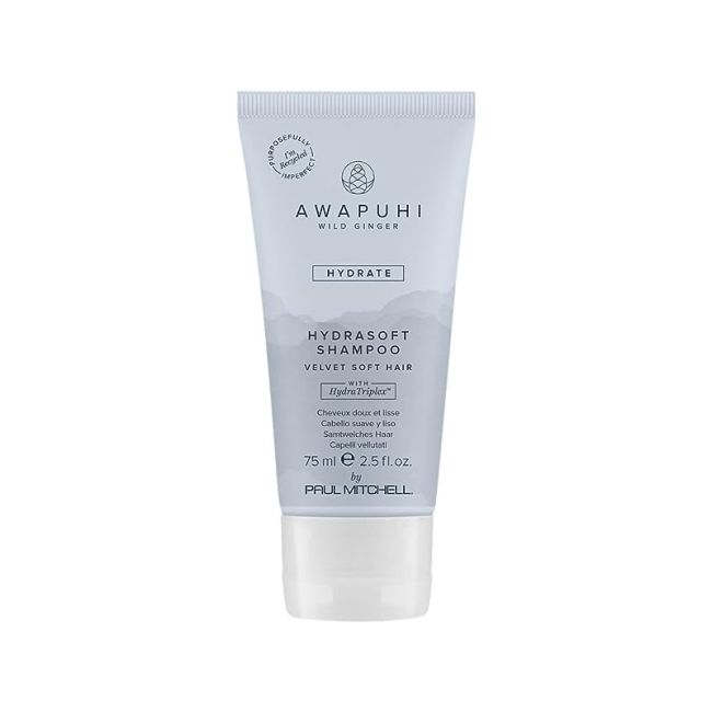 PAUL MITCHELL AWAPUHI WILD GINGER HYDRATE HYDRASOFT plaukų šampūnas, 75 ml