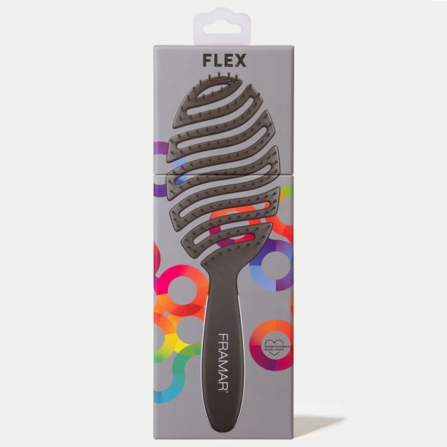 FRAMAR FLEX lankstus  plaukų šepetys