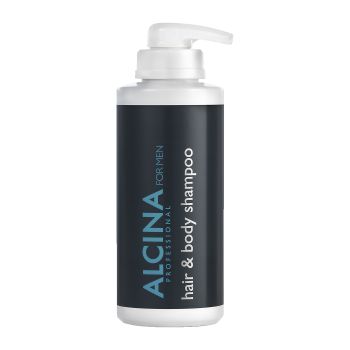 ALCINA FOR MEN kūno ir plaukų šampūnas, 500 ml