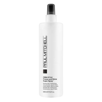 PAUL MITCHELL FIRM STYLE FREEZE AND SHINE SUPER plaukų lakas, 500 ml