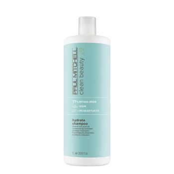 PAUL MITCHELL CLEAN BEAUTY HYDRATE plaukų šampūnas, 1 l