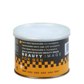BEAUTY IMAGE FOR MEN kūno depiliacinis vaškas, 400 ml