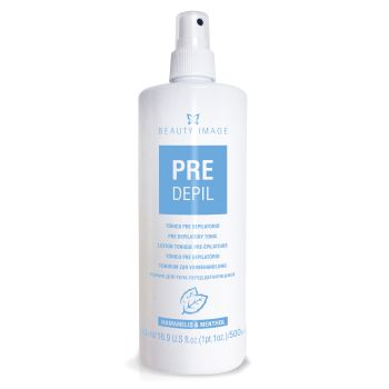 BEAUTY IMAGE PRE DEPIL kūno tonikas prieš depiliaciją, 500 ml