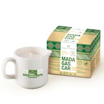 BEAUTY IMAGE MADAGASKAR aromatinė žvakė - masažinis aliejus, 80 g