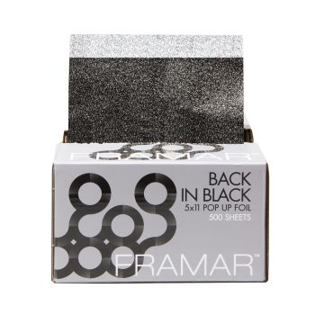 FRAMAR BACK IN BLACK plaukų dažymo folijos lapeliai (500 vnt.)