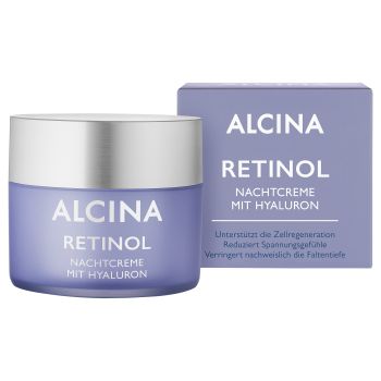 ALCINA RETINOL naktinis veido kremas, 50 ml