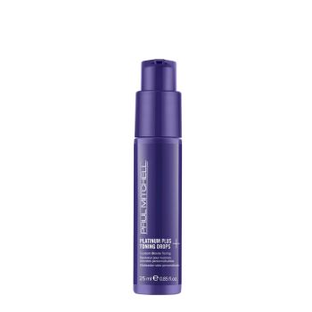 PAUL MITCHELL PLATINUM PLUS TONING DROPS plaukų serumas, 25 ml