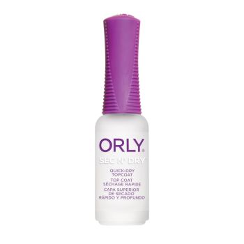 ORLY SEC N DRY QUICK DRY viršutinis nagų lako sluoksnis, 9 ml