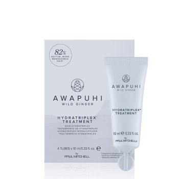 PAUL MITCHELL AWAPUHI WILD GINGER HYDRATRIPLEX TREATMENT plaukų priežiūros priemonė (4 x 10 ml)