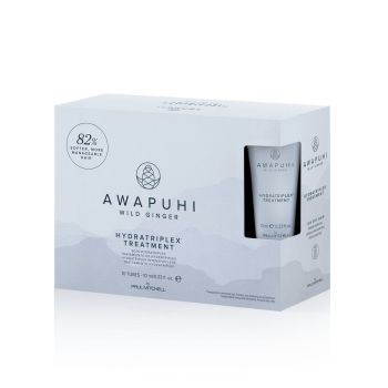 PAUL MITCHELL AWAPUHI WILD GINGER HYDRATRIPLEX TREATMENT plaukų priežiūros priemonė (10 x 10 ml)
