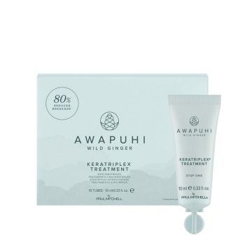 PAUL MITCHELL AWAPUHI WILD GINGER KERATRIPLEX TREATMENT plaukų ampulės (10 x 10 ml)