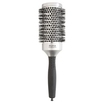OLIVIA GARDEN ESSENTIAL BLOWOUT CLASSIC SILVER 55 plaukų šepetys