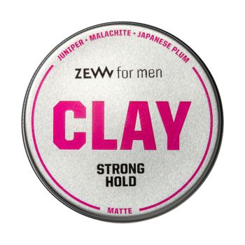 ZEW FOR MEN STRONG HOLD MATTE plaukų molis, 100 ml