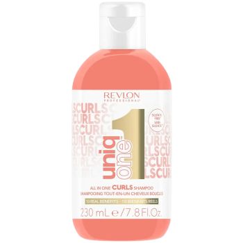 REVLON UNIQ ONE CURLS plaukų šampūnas, 230 ml